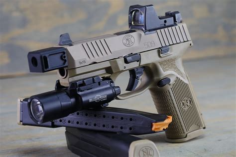 First Look Fn 509 Tactical Red Dot Ready Pistol Recoil