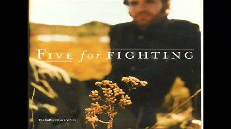 Five For Fighting 100 Years Acoustic Version Hd Youtube