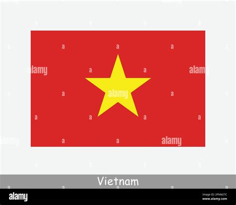 Flag Of Socialist Republic Of Vietnam Stock Vector Illustration Of