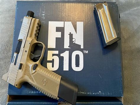 Fn 510 Tactical 10Mm Auto Semi Automatic Handgun Review Hook Barrel