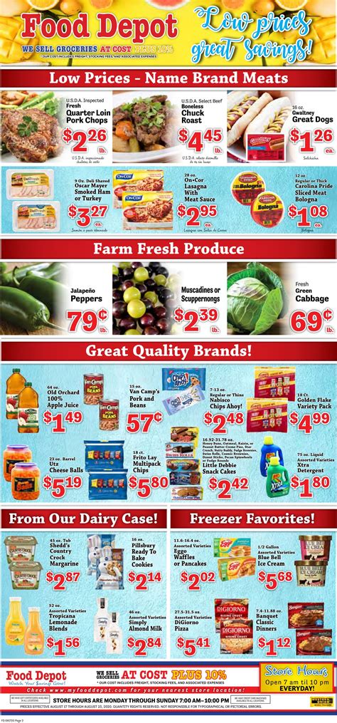 Food Depot Current Weekly Ad 08 17 08 23 2020 2 Frequent Ads Com