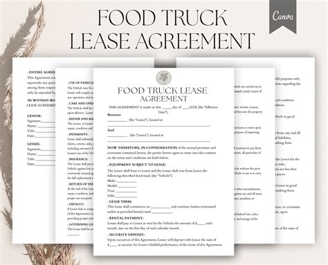 Food Truck On Lease