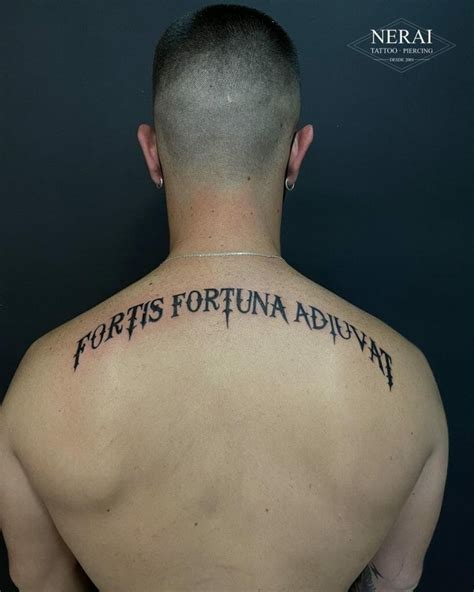 Fortis Fortuna Adiuvat Tattoo