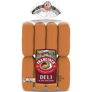 Francisco Deli Hot Dog Buns