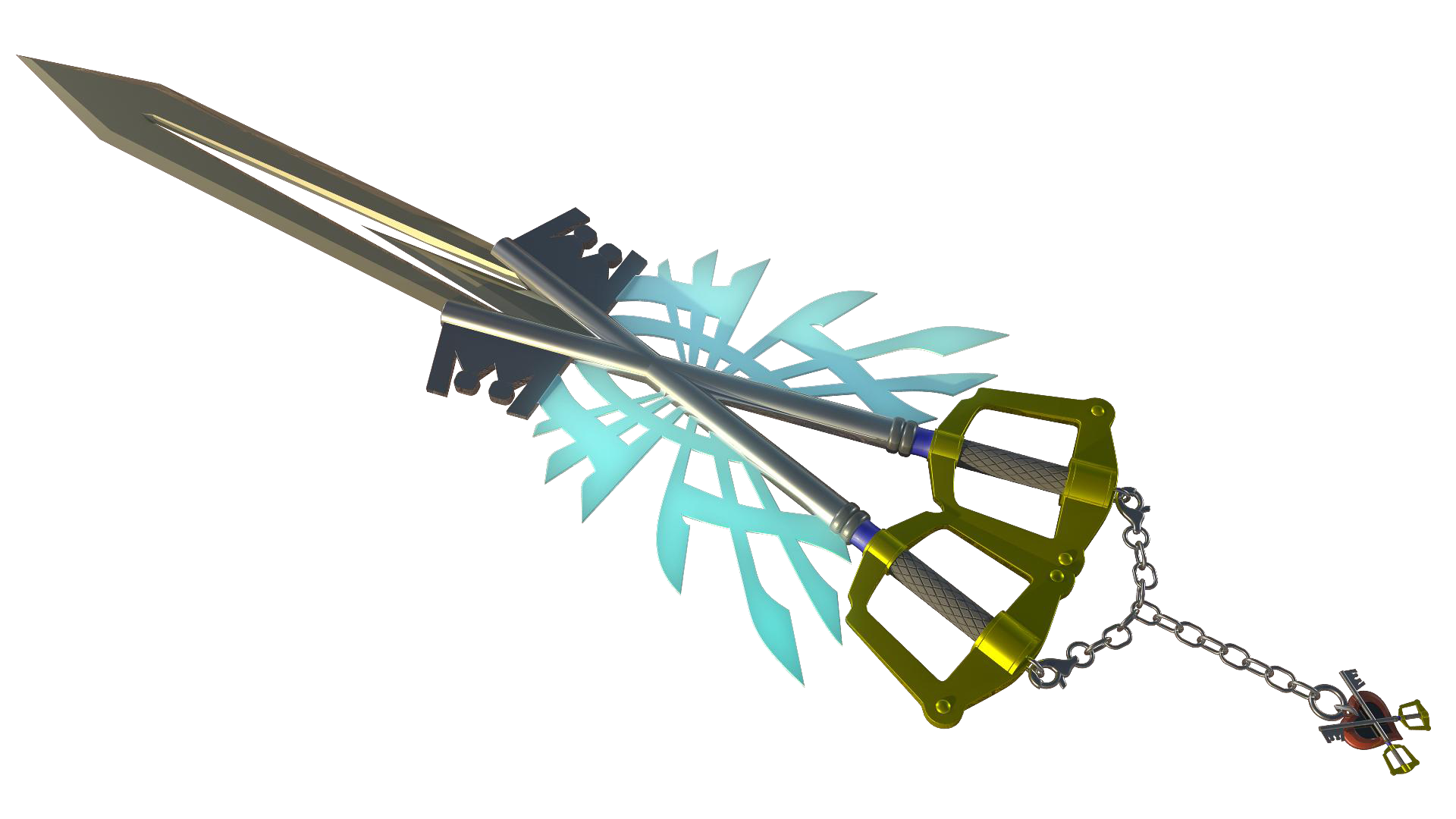 Free Download This Kingdom Hearts Keyblades 1 Keyblade Many Keychains Image From Our 2498X1134