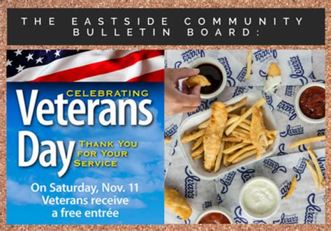 Free Meal For Veterans Active Duty Military At Ivar S Kidd Valley