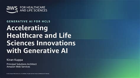 Generative Ai Ml Solutions For Healthcare Life Sciences Powered By