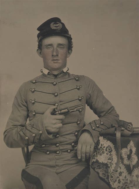 George Armstrong Custer In West Point Cadet Uniform 1859 R