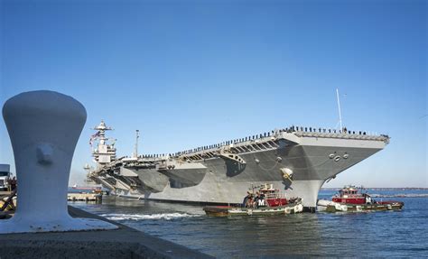 Gerald R Ford Carrier Strike Group Returns To Homeport Concluding