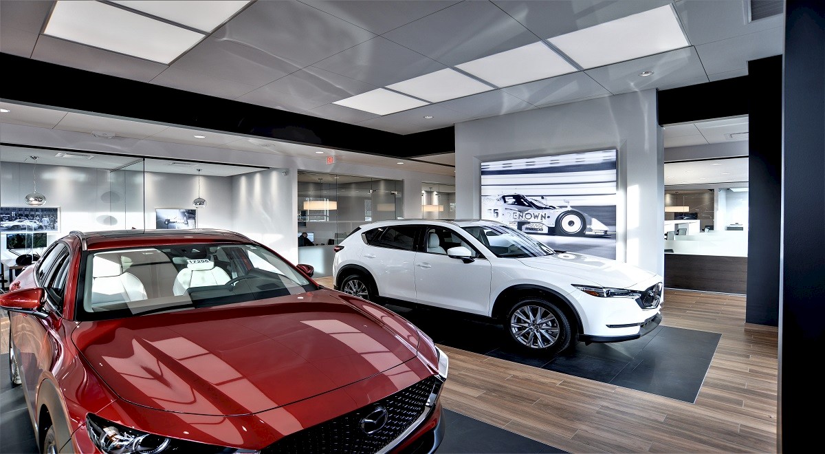 Germain Mazda Renovation And Expansion Renier Construction