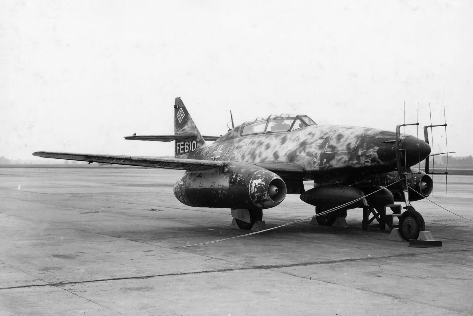 German Me 262 First Jet Fighter In Combat World War Ii History Mini