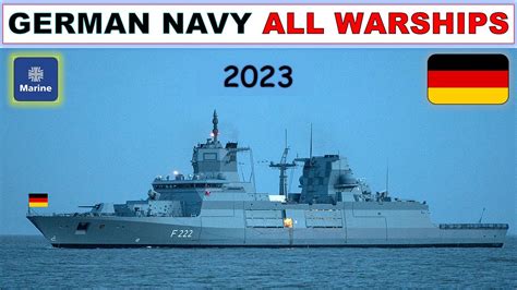 German Navy 2023 All Warships Of Germany Navy 2023 Youtube