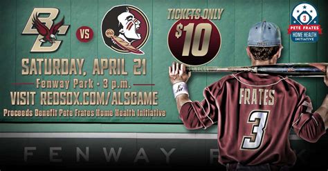 Get Your 10 Tickets To The Bc Vs Fsu Als Awareness Game This Saturday