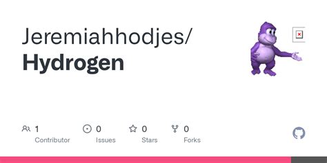 Github Jeremiahhodjes Hydrogen