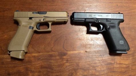 Glock 19X Vs Glock 45 Youtube