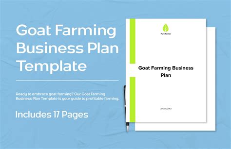 Goat Farming Business Plan Template In Word Pdf Google Docs Download Template Net