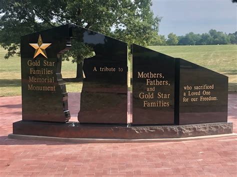 Gold Star Families Memorial Monument Ribbon Cutting Ceremony The