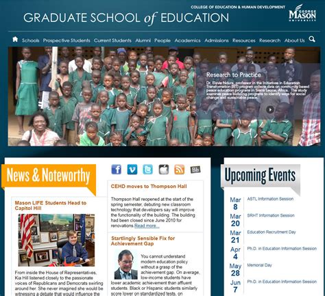 Graduate School Of Education George Mason University