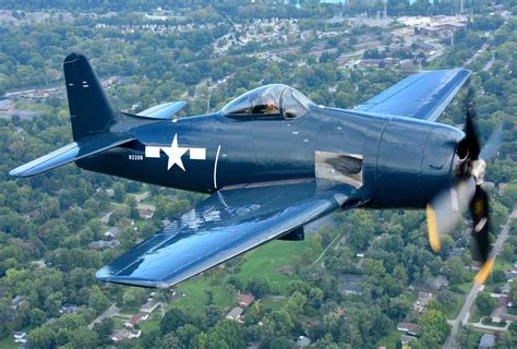 Grumman F8f 1 Bearcat In Flight On September 22 2016 Courtesy Of