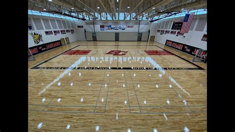 Gym Floor Refinishing At Boulder Creek High School Anthem Arizona