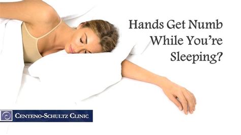 Hand Numbness While Sleeping Your Neck May Be The Culprit Numb Hands