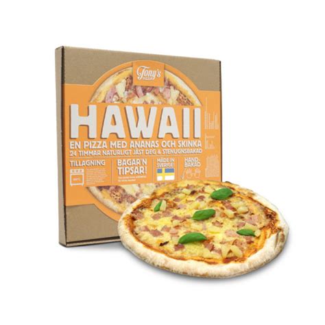 Hawaiipizza Fr N Tony S Pizza Pizza Grossist Distribut R Leverant R