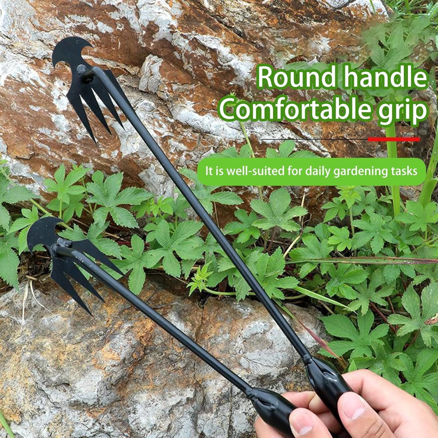 Hazhouyujiukj Efficient Reliable And Portable Black Long Handle Garden