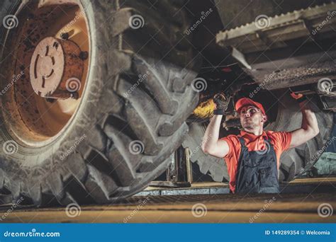 Heavy Machinery Mechanic Stock Photo Image Of Construction 149289354