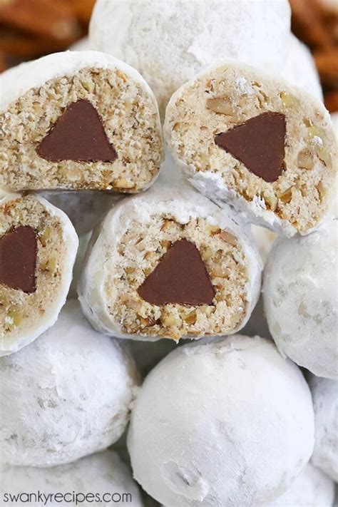 Hershey S Kiss Snowball Cookies Swanky Recipes