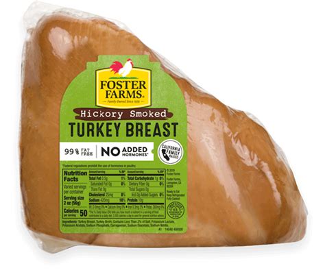 Hickory Smoked Turkey Breast Deli Meat Products Foster Farms