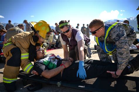 Hill Afb Top Of Utah Emergency Agencies Test Response Ability