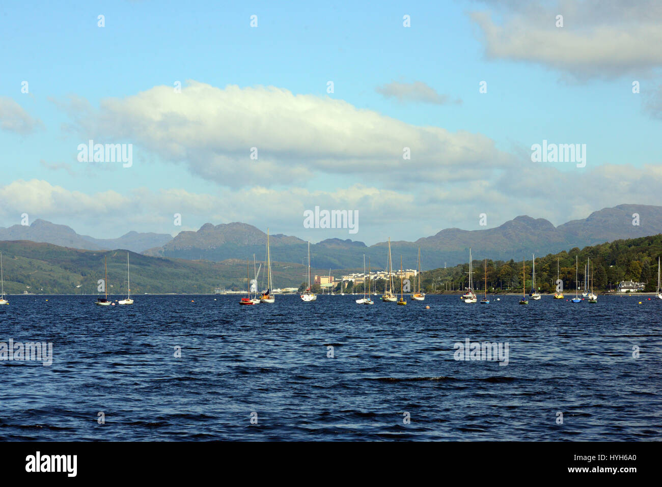 Hm Naval Base Clyde At Faslane On The Gareloch Home To Britain S