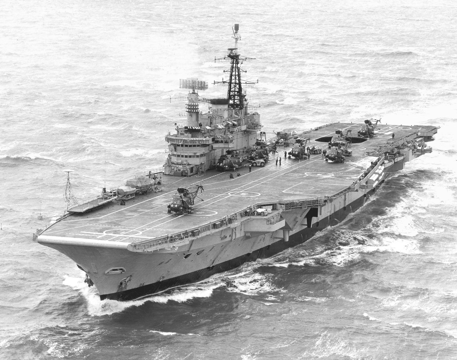 Hms Hermes British Aircraft Carrier Ww2