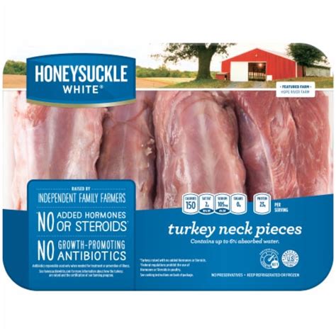 Honeysuckle White Bone In Turkey Necks 6 Ct 2 0 2 5 Lbs Dillons