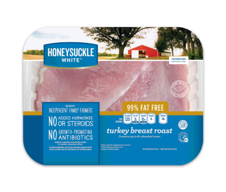 Honeysuckle White® 99% Fat Free Turkey Breast Cutlets, 4 Ct / 1.5 - 2.5 ...