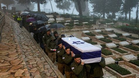 Honouring The Memory Of A Lone Soldier Killed In Israel S War Of