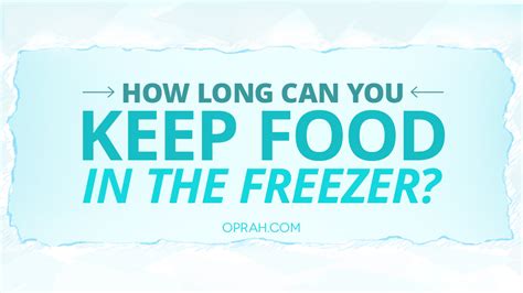 How Long To Keep Frozen Food Nutrition Advice From Dr Katz