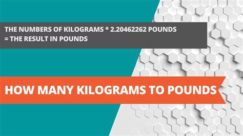 How Many Kilograms In 235 Pounds A Simple Conversion Guide Accdis Portal