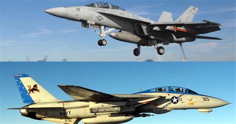 How The F 14 Vs F A 18 Super Hornet Stars From Top Gun Compare Flipboard