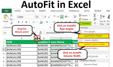 How To Autofit In Excel King Of Excel