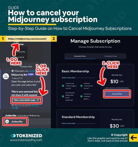 How To Buy Cancel A Midjourney Subscription Tokenized