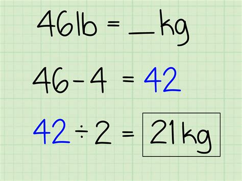 How To Convert Pounds To Kilograms