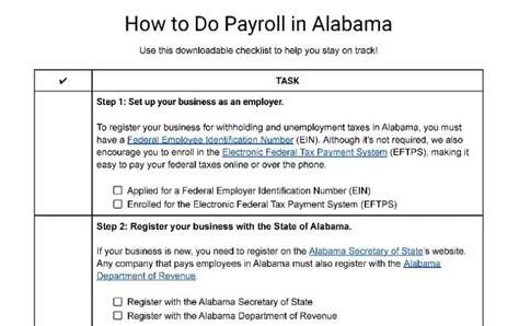 How To Do Payroll In Alabama What Employers Need To Know