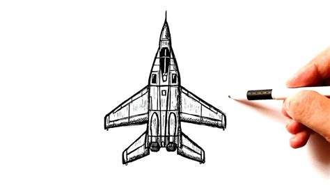 How To Draw A Fighter Jet