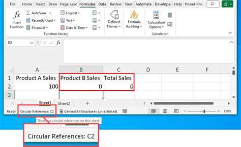 How To Find Circular Reference In Excel Word Excel