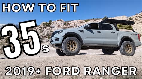 How To Fit 35S 2019 Ford Ranger And Raptor Forum 5Th Generation