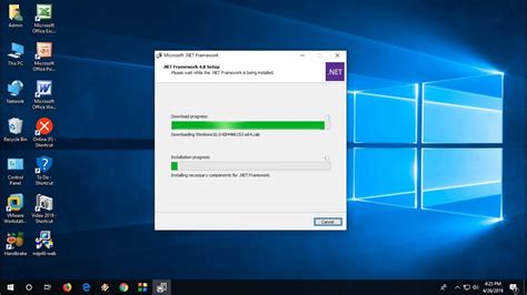How To Install Net Framework 4 8 Runtime In Windows 10 Youtube