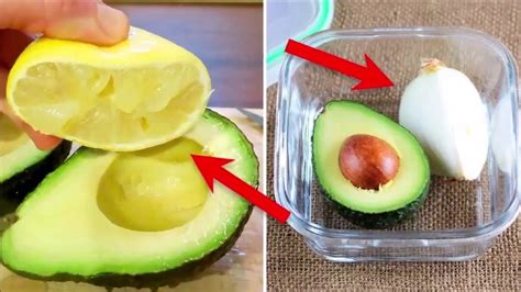 How To Keep Cut Avocado From Turning Brown Youtube