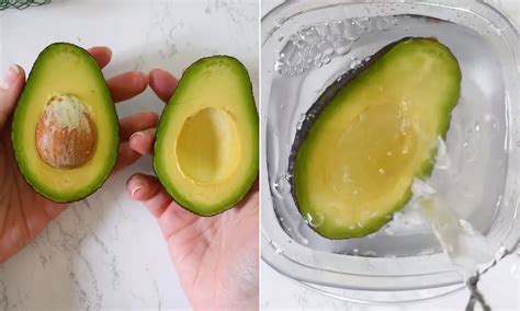 How To Keep Half An Avocado Fresh Then Keep It In The Fridge Until