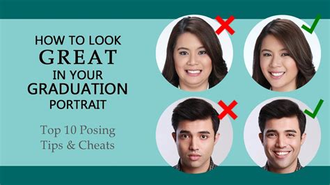 How To Look Great In Your Graduation Portrait Top Ten Posing Tips And